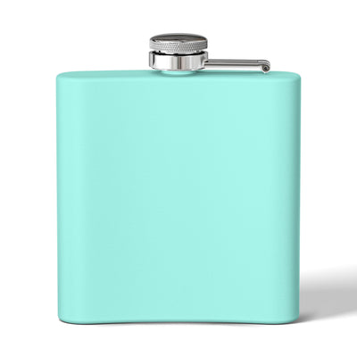 Making Memories Teal Stainless Steel Flask, 6oz
