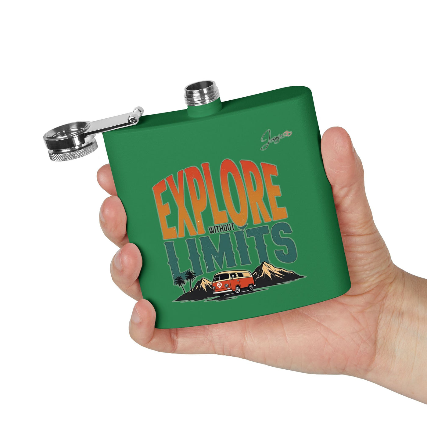 Explore Without Limits - 6 oz Flask