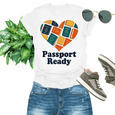 Passport Ready: Travel-Ready T-Shirt Passport Ready