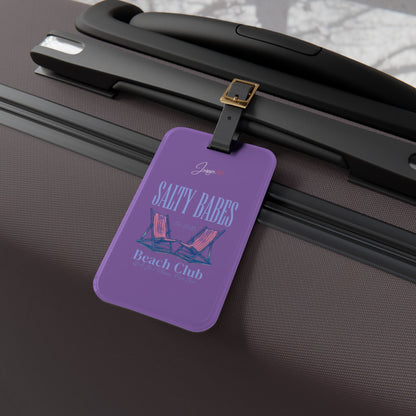 Salty Babes Beach Club - Luggage Tag
