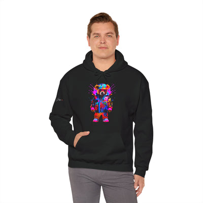 Glowing Hip Hop Bear Black
