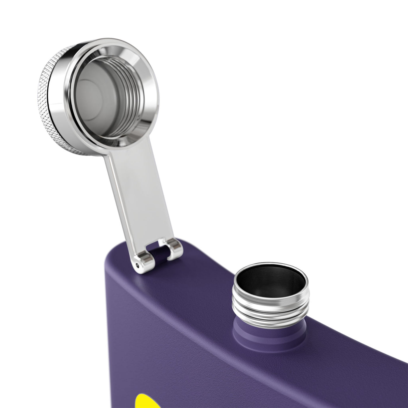 Making Memories Purple Stainless Steel Flask, 6oz