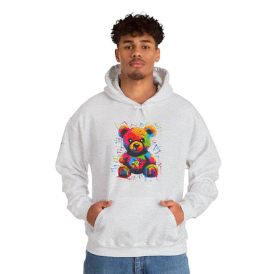 Geo Teddy Ash Gray
