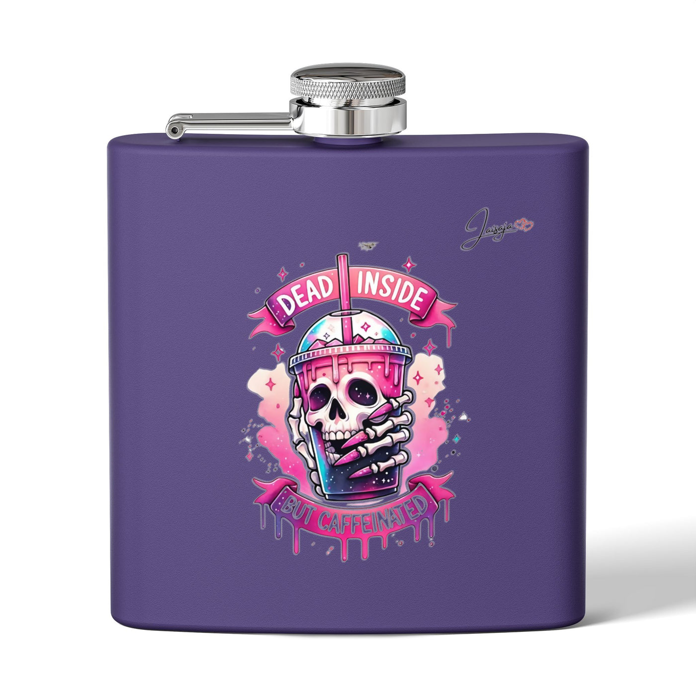 Caffeinated - 6 oz Flask