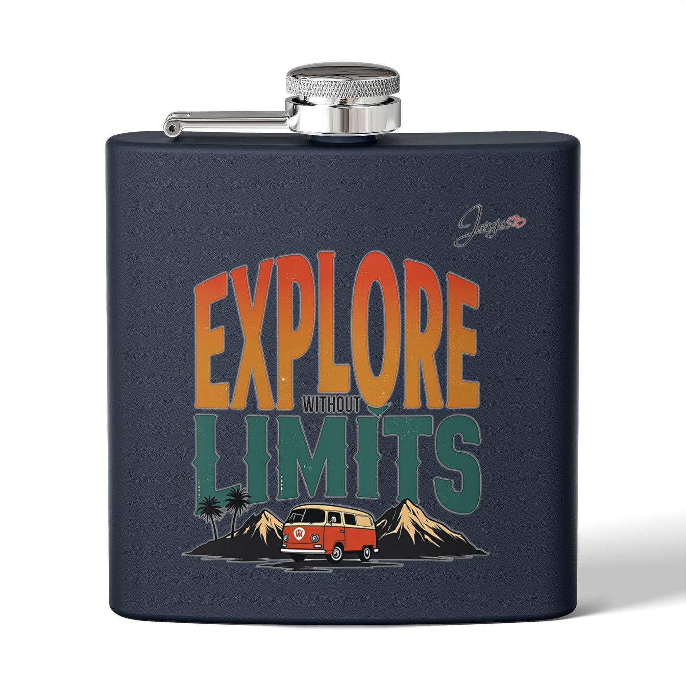 Explore Without Limits - 6 oz Flask