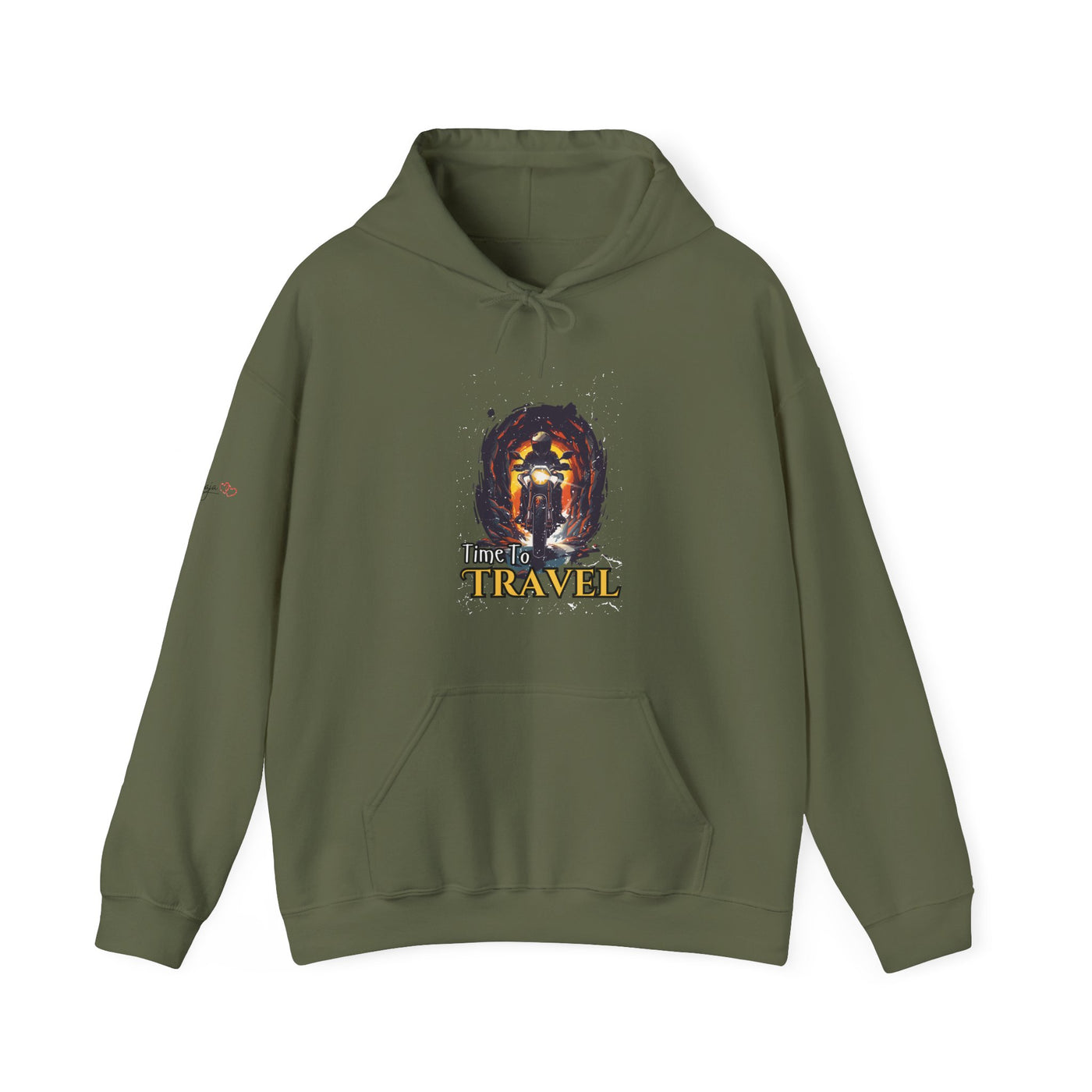 Time To Travel Military Green