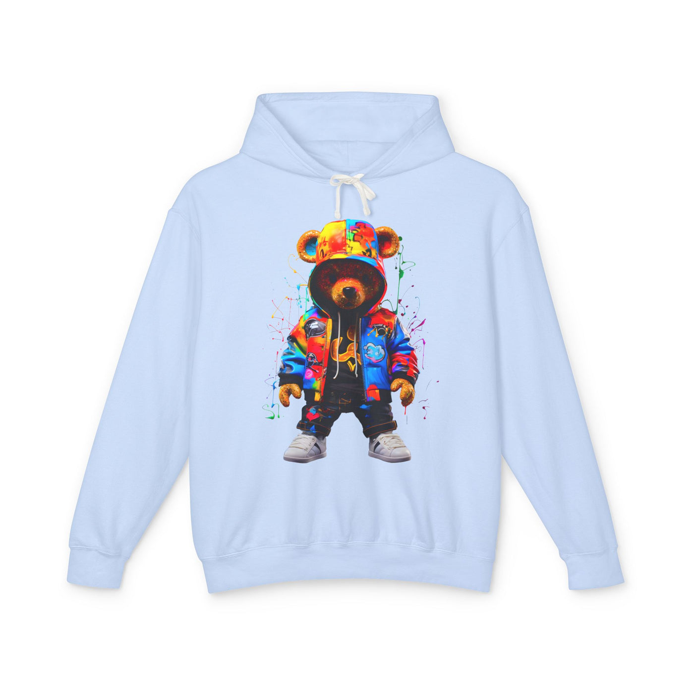 Bear Graphic Light Blue