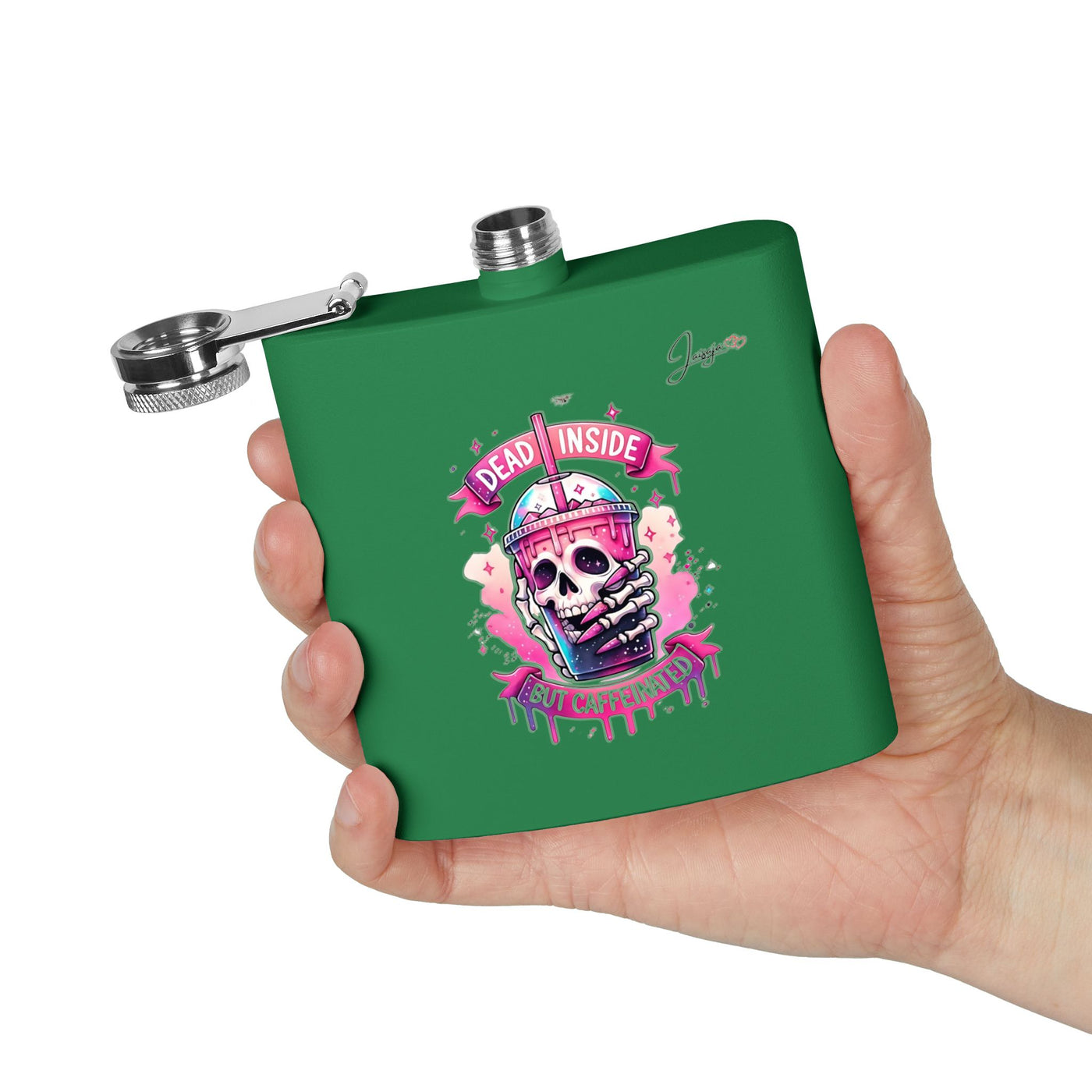 Caffeinated - 6 oz Flask