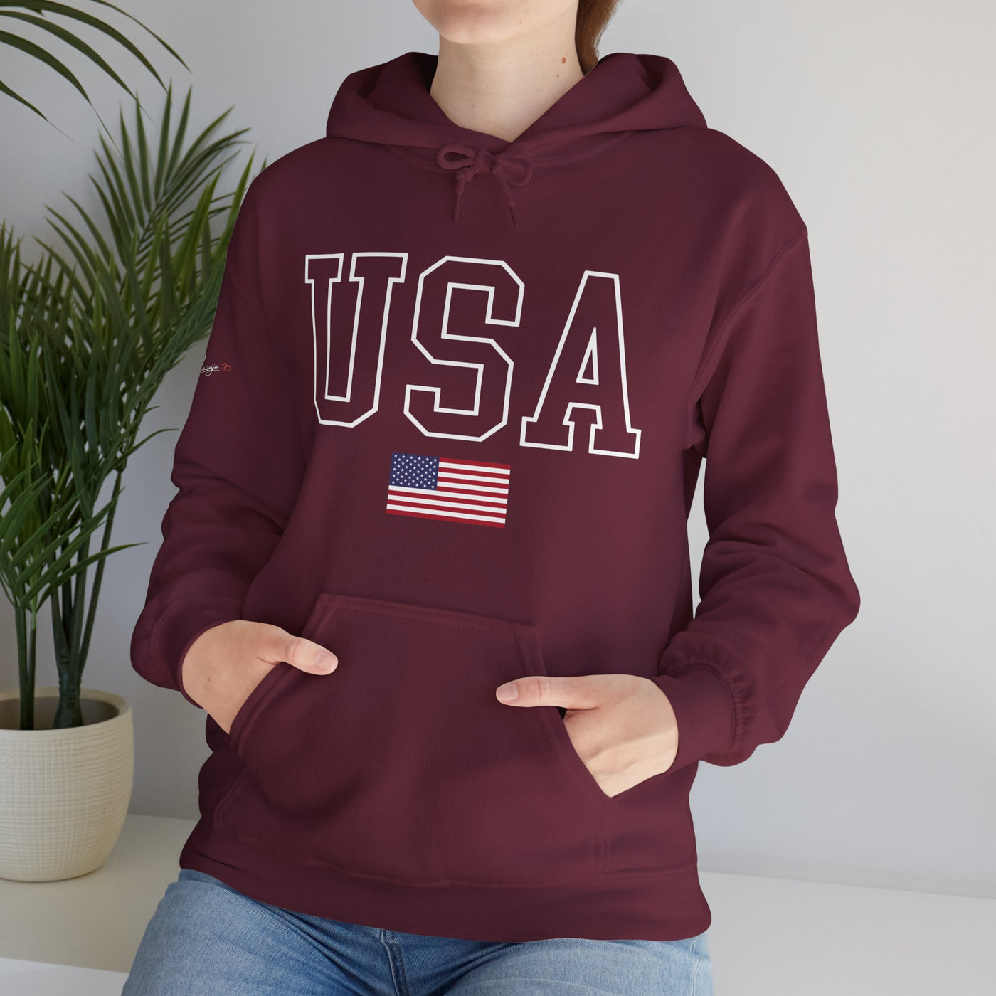 USA Maroon