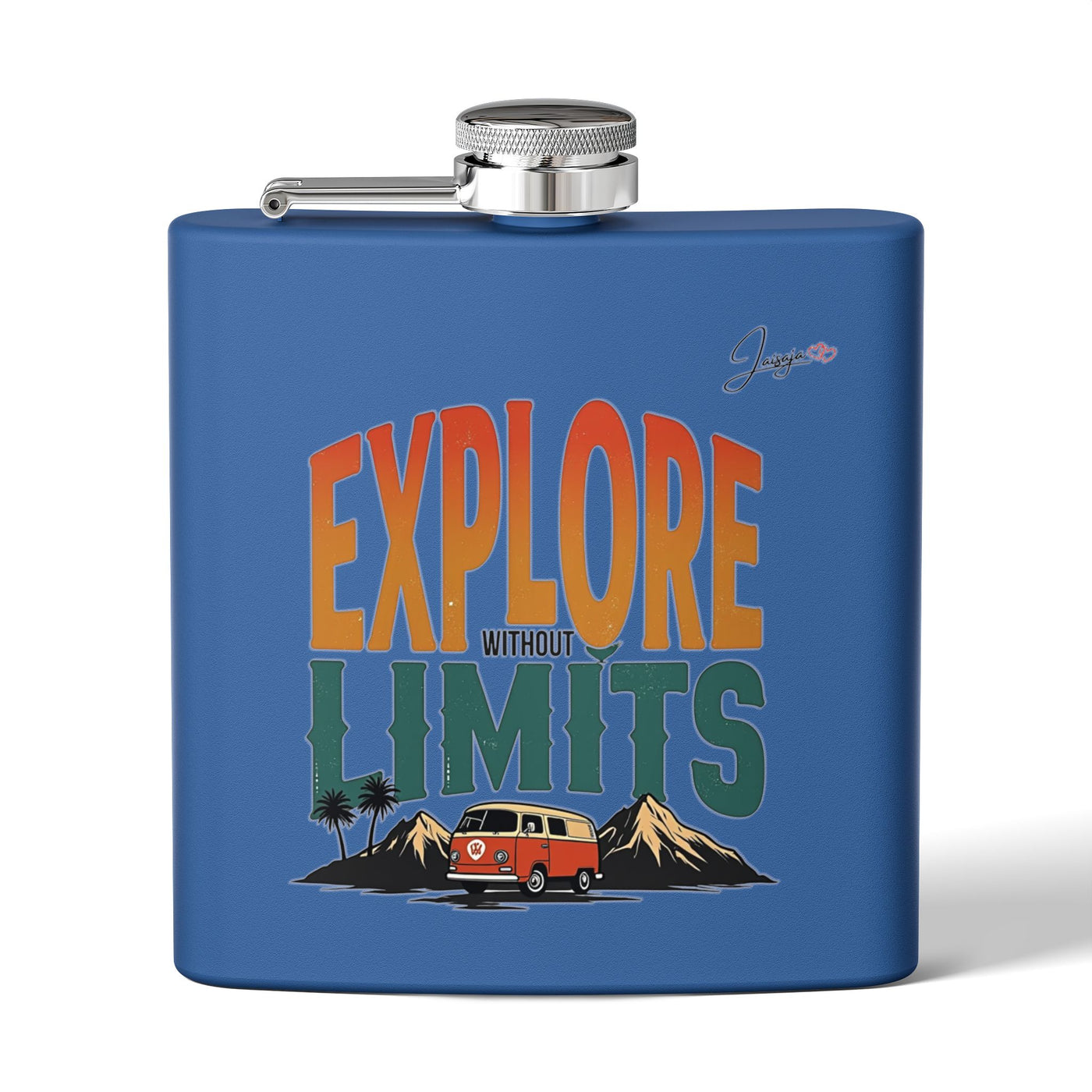 Explore Without Limits - 6 oz Flask