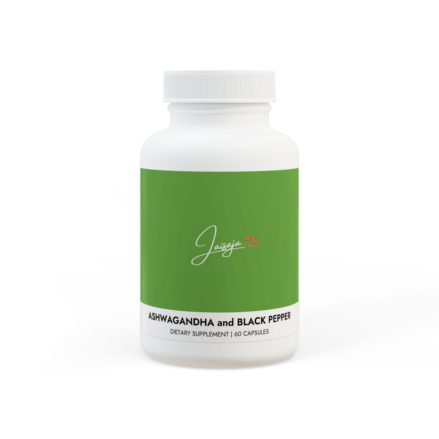 Ashwagandha and Black Pepper Supplement (60 capsules)
