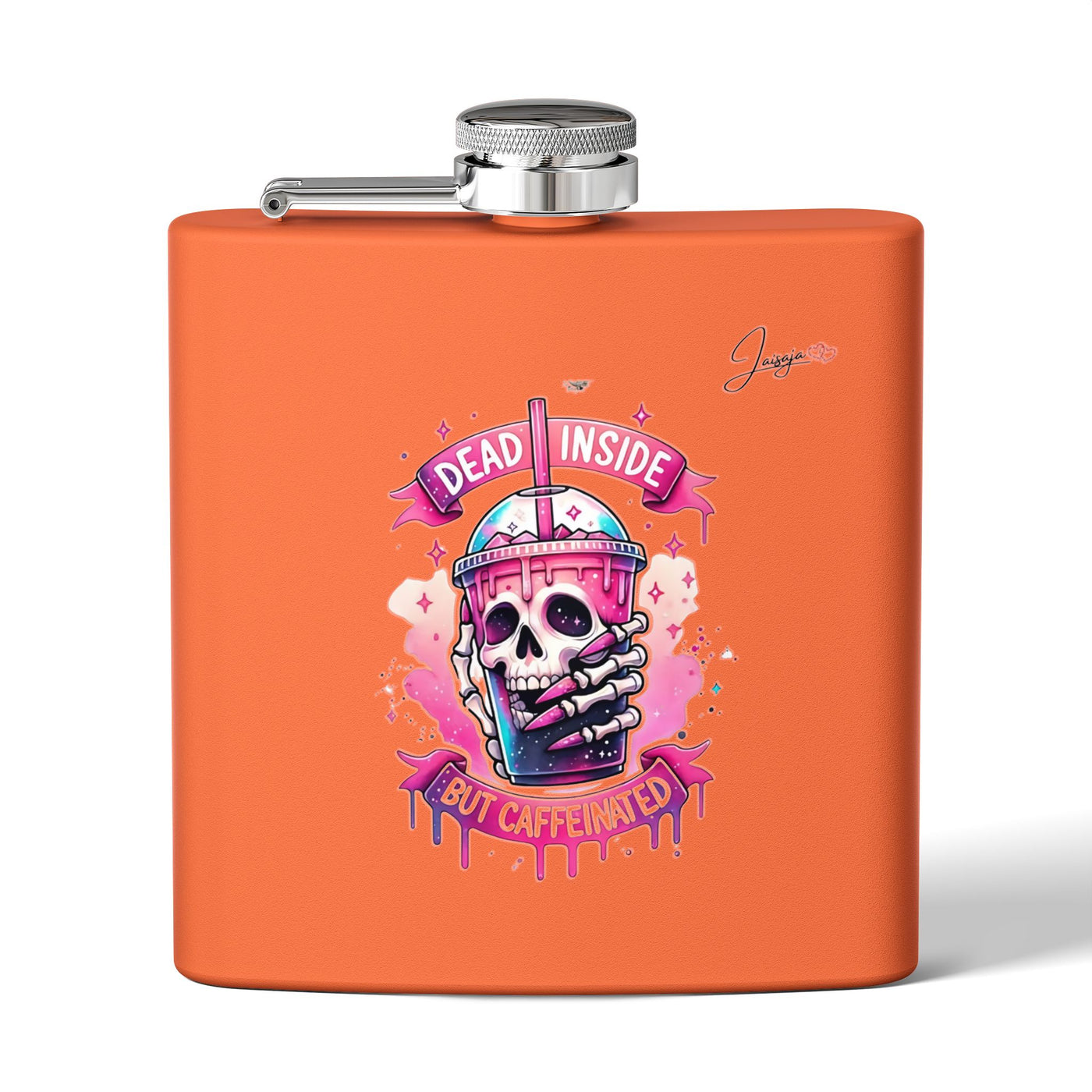 Caffeinated - 6 oz Flask