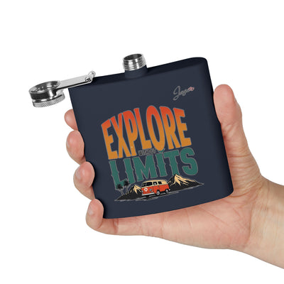 Explore Without Limits - 6 oz Flask