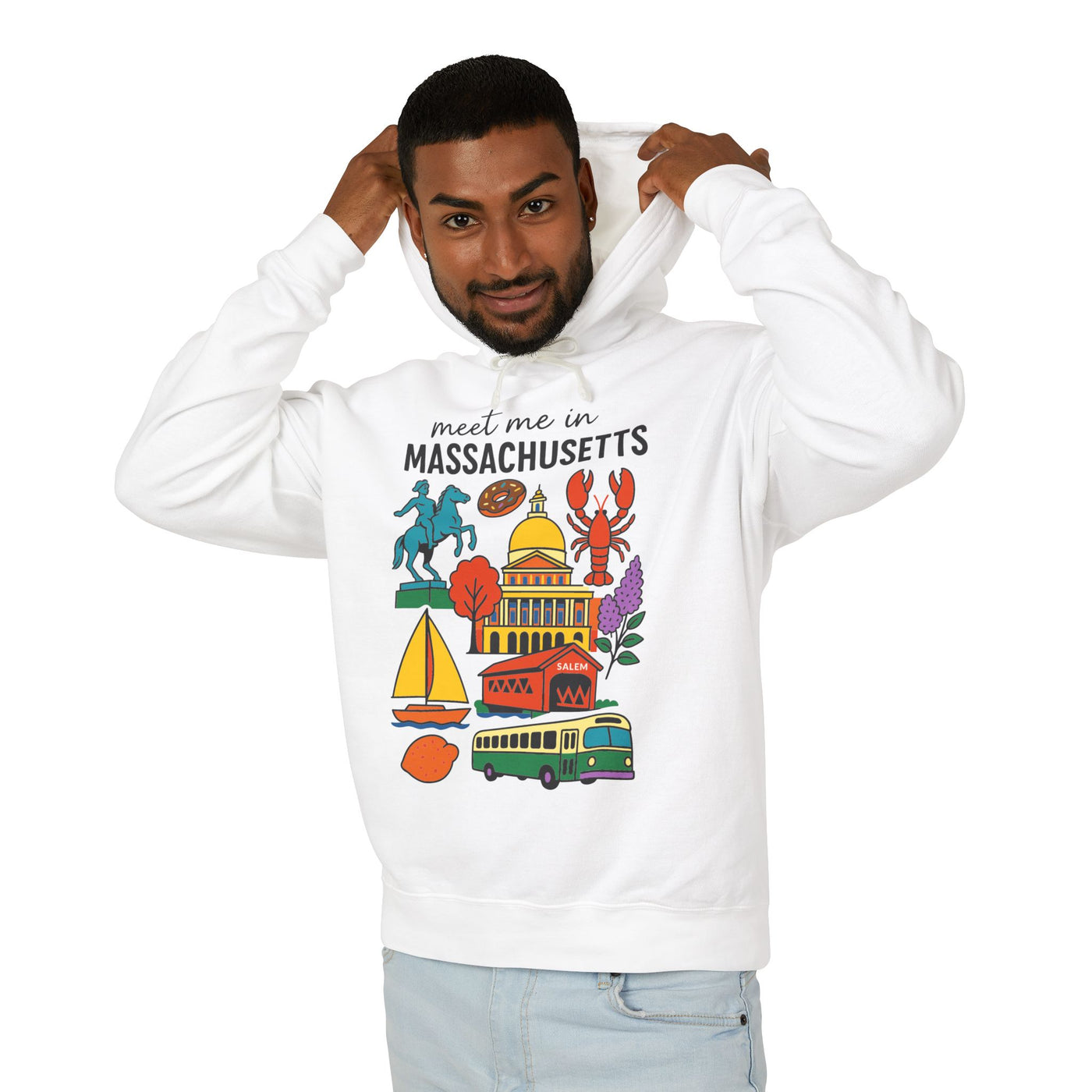 Meet Me In Massachusetts White
