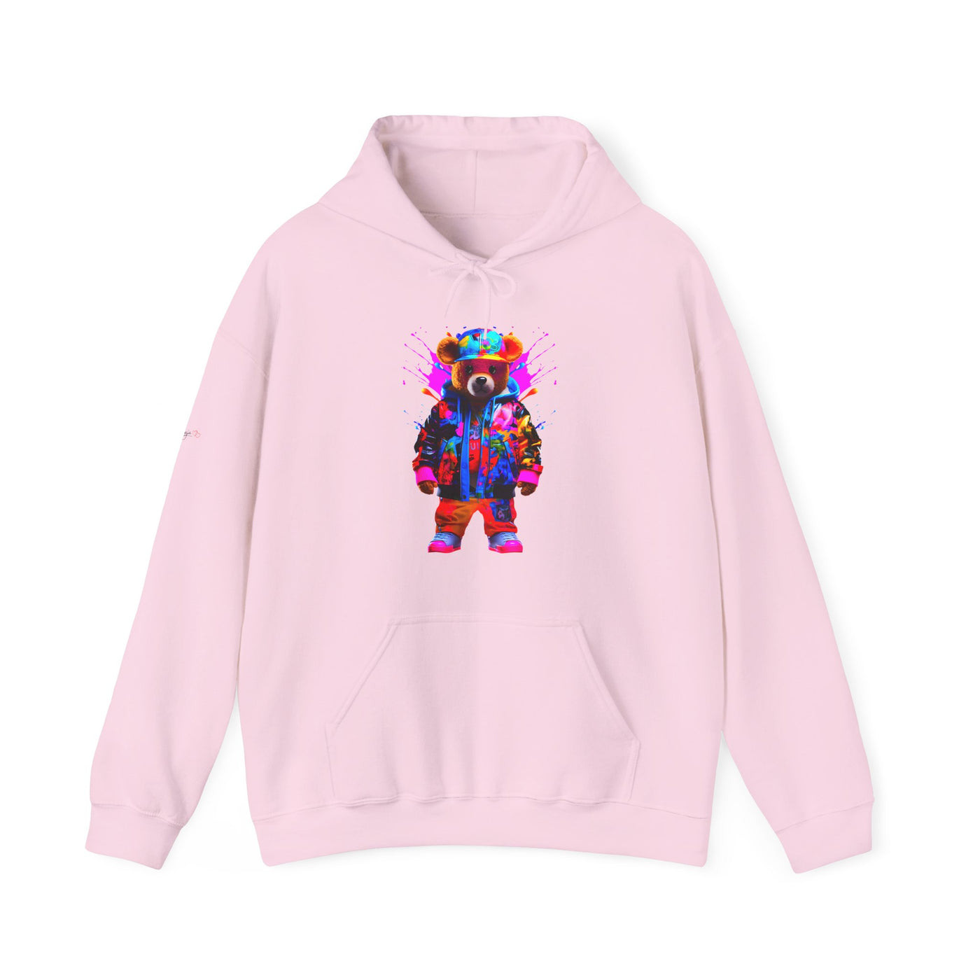 Glowing Hip Hop Bear Pink