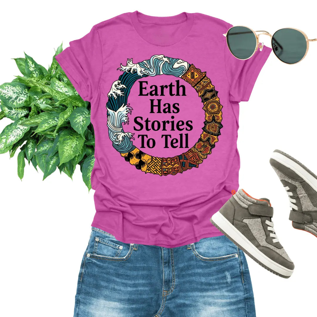 Earth Has Stories to Tell Unisex T-Shirt