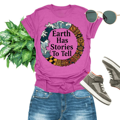 Earth Has Stories to Tell Unisex T-Shirt