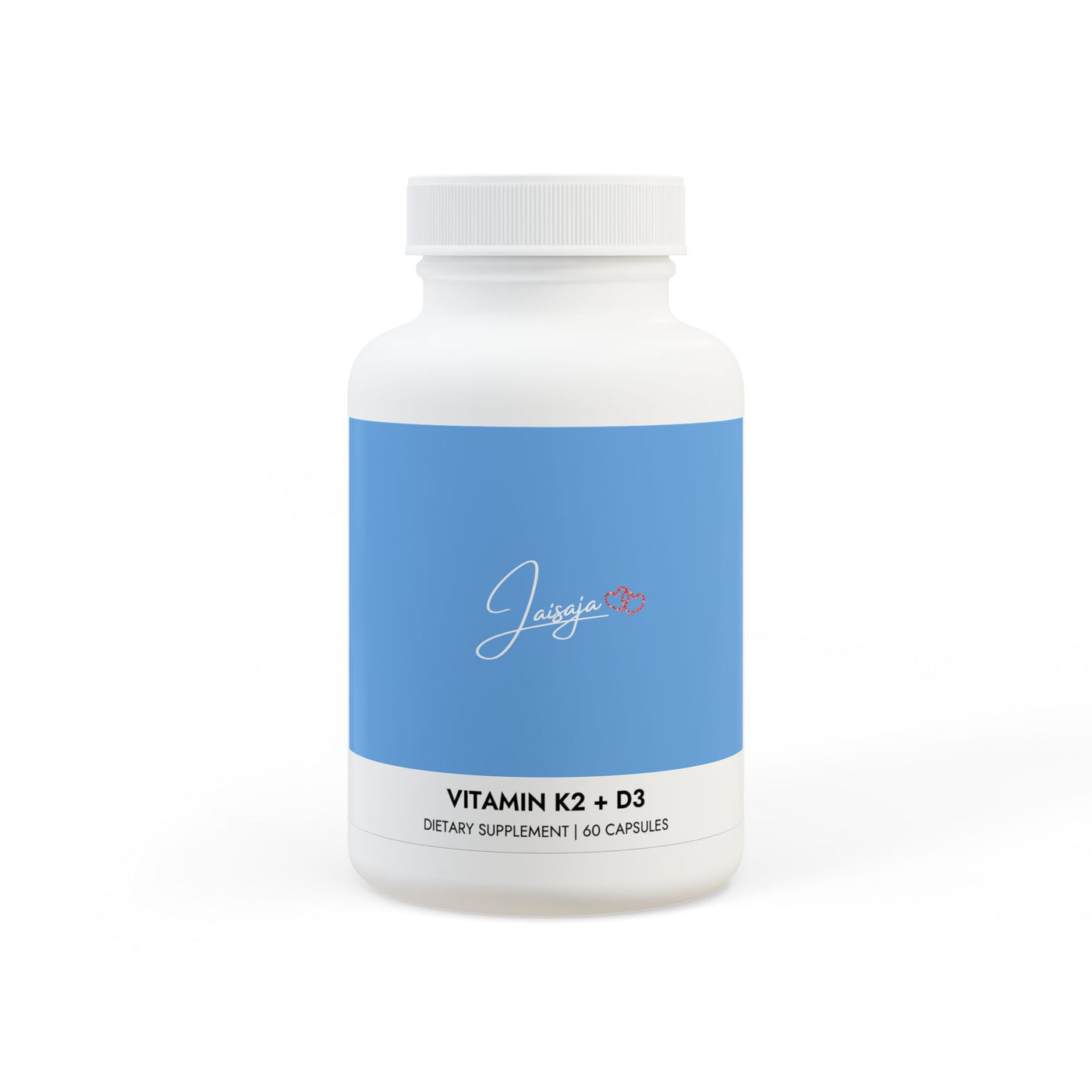 Vitamin K2 + D3 Supplement (60 Capsules)