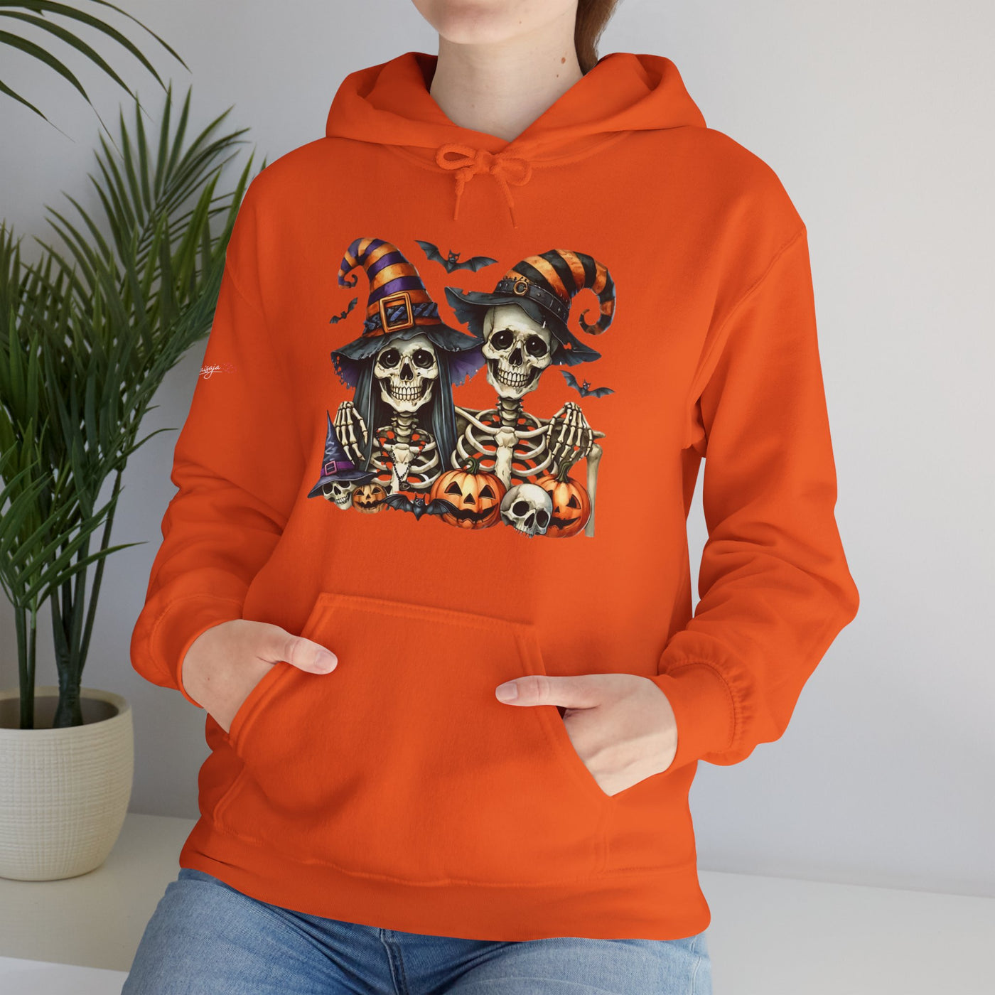 Spooky Skeletons Halloween Hoodie