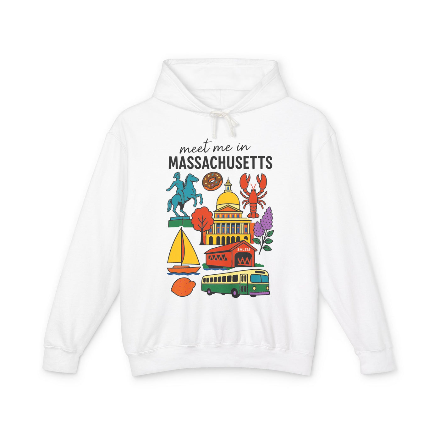 Meet Me In Massachusetts White