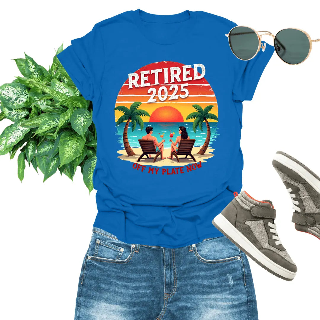 Young Retired 2025: Unisex Softstyle T-Shirt