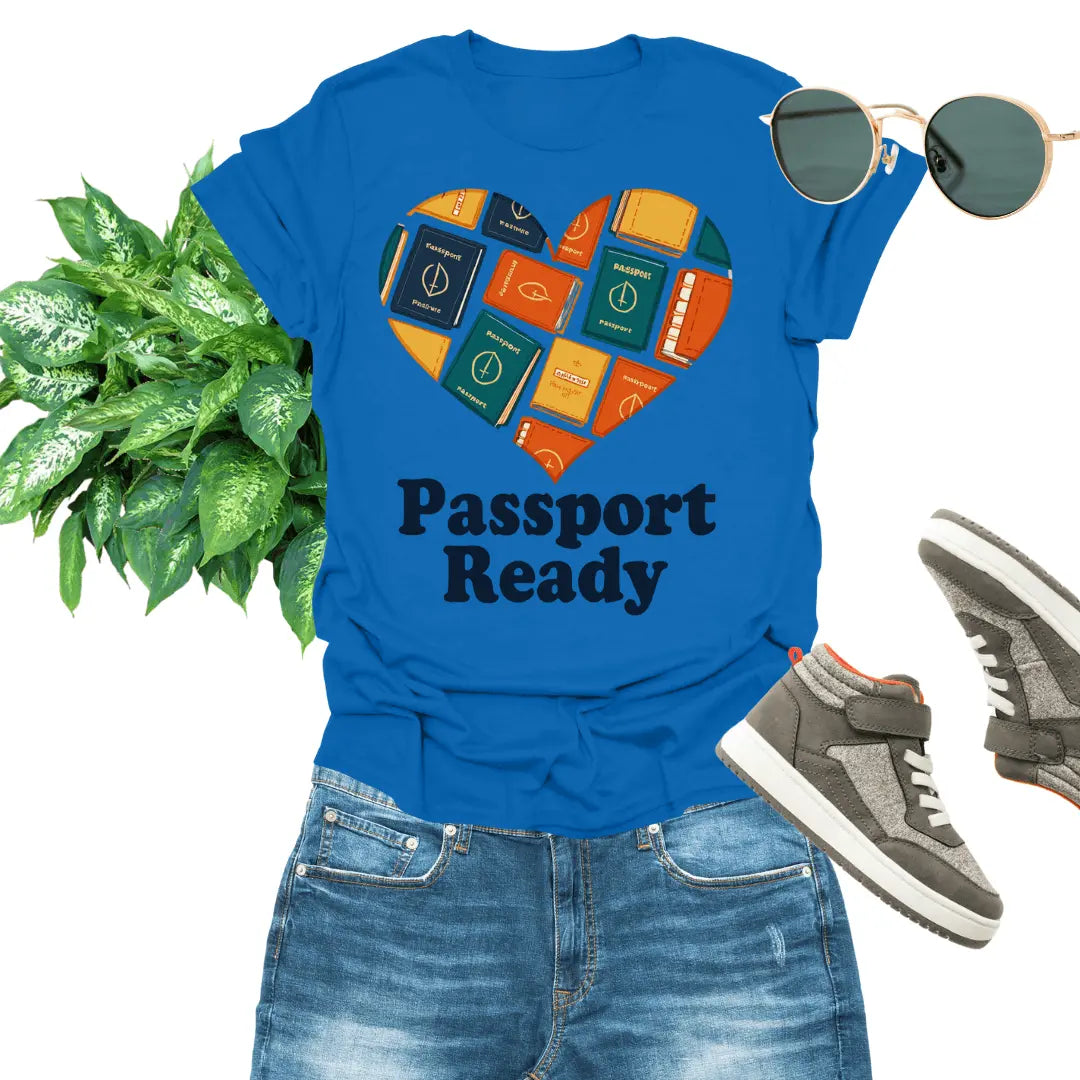 Passport Ready: Travel-Ready T-Shirt Passport Ready