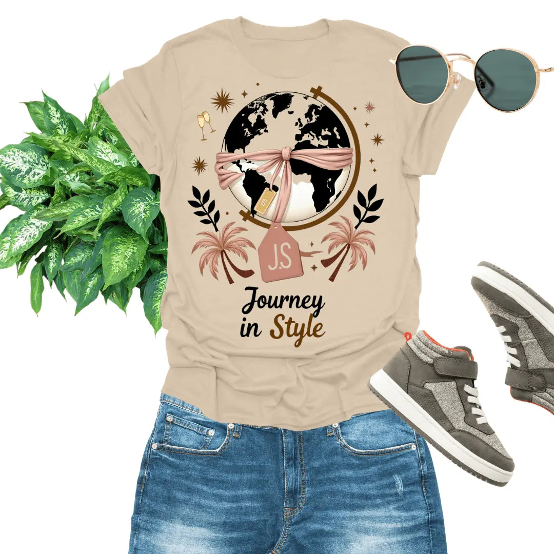 Journey in Style: Unisex Softstyle T-Shirt
