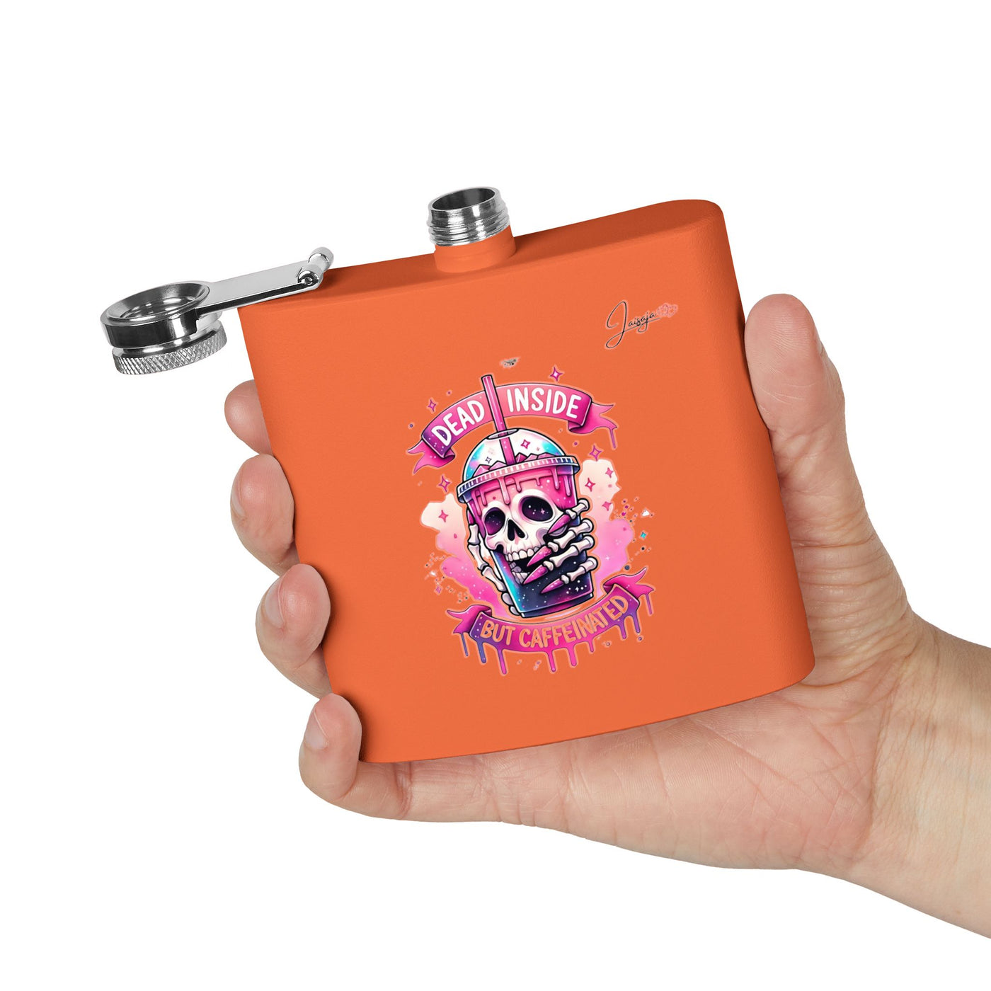 Caffeinated - 6 oz Flask