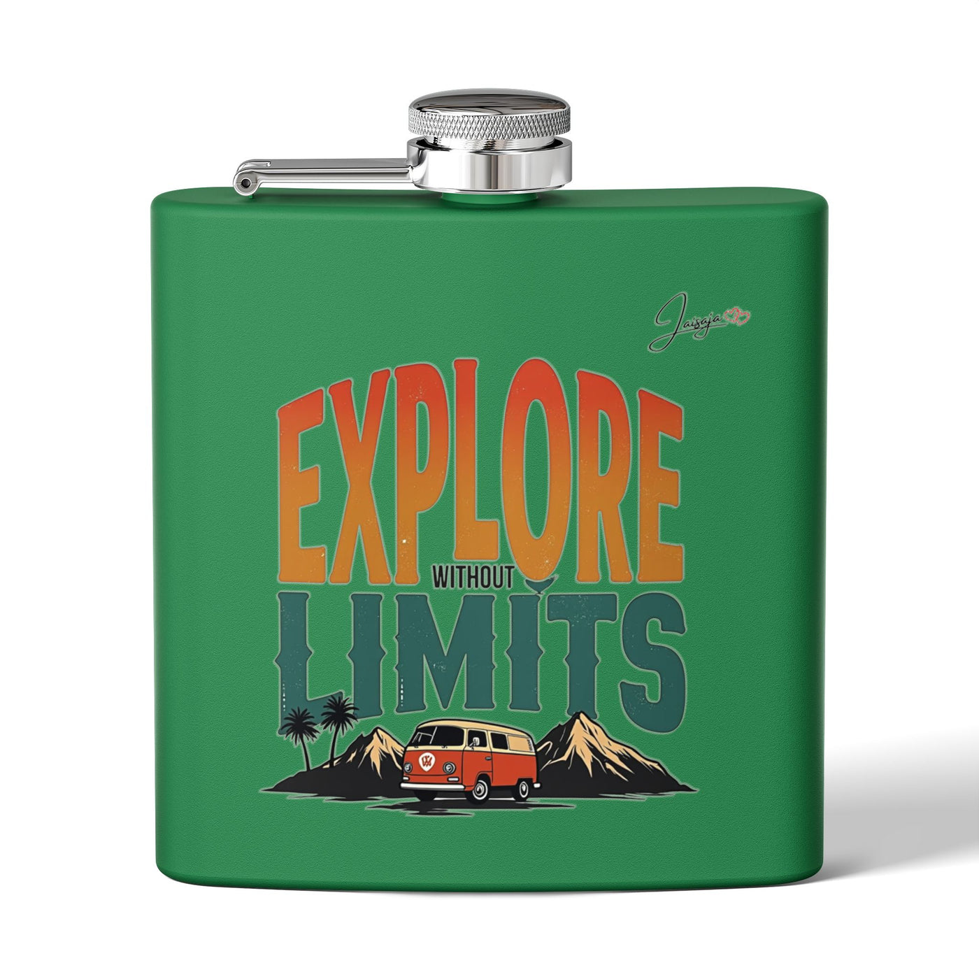 Explore Without Limits - 6 oz Flask
