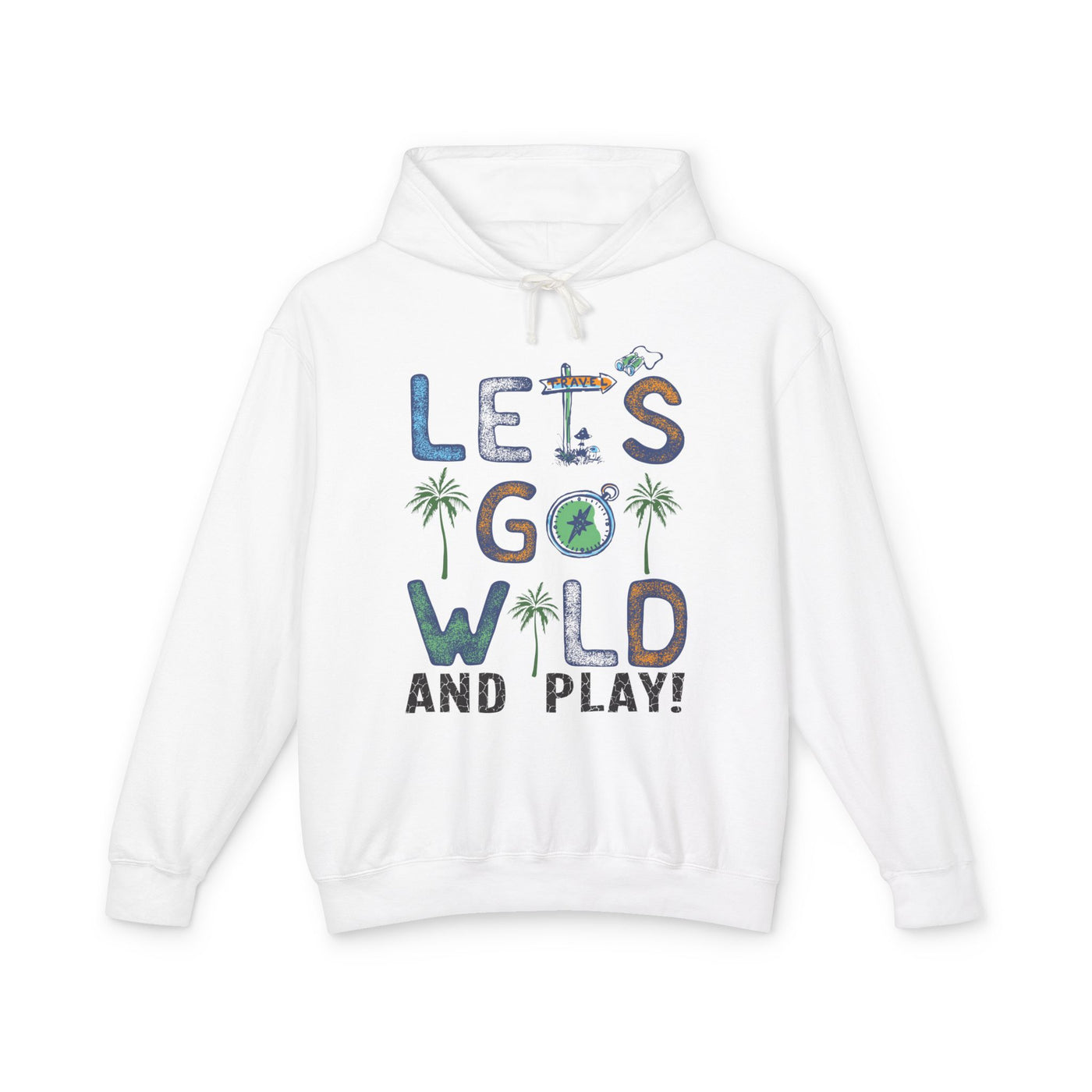 Let's Go Wild and Play! White