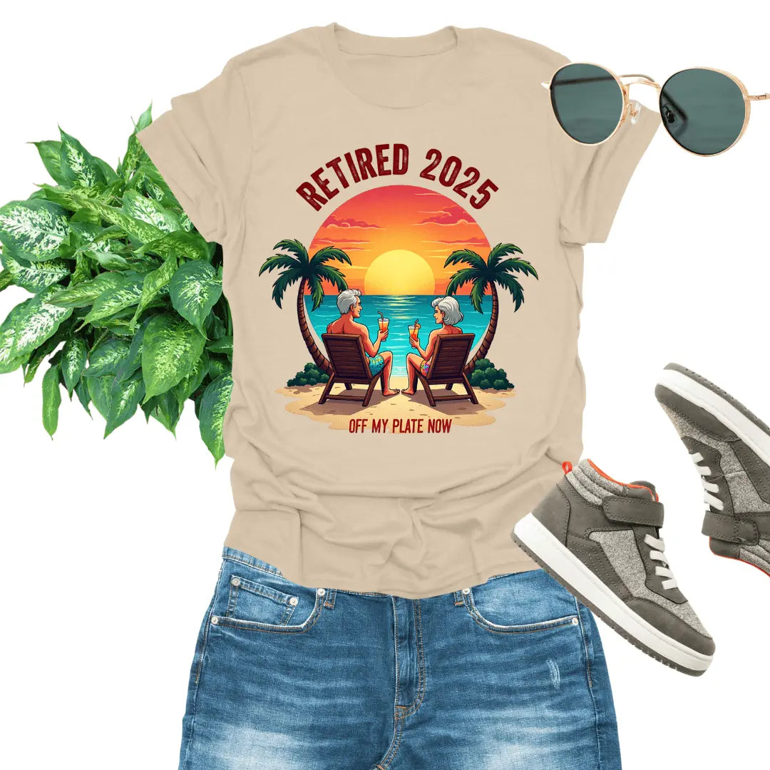Retired 2025 Unisex Softstyle T-Shirt - Embrace Comfort
