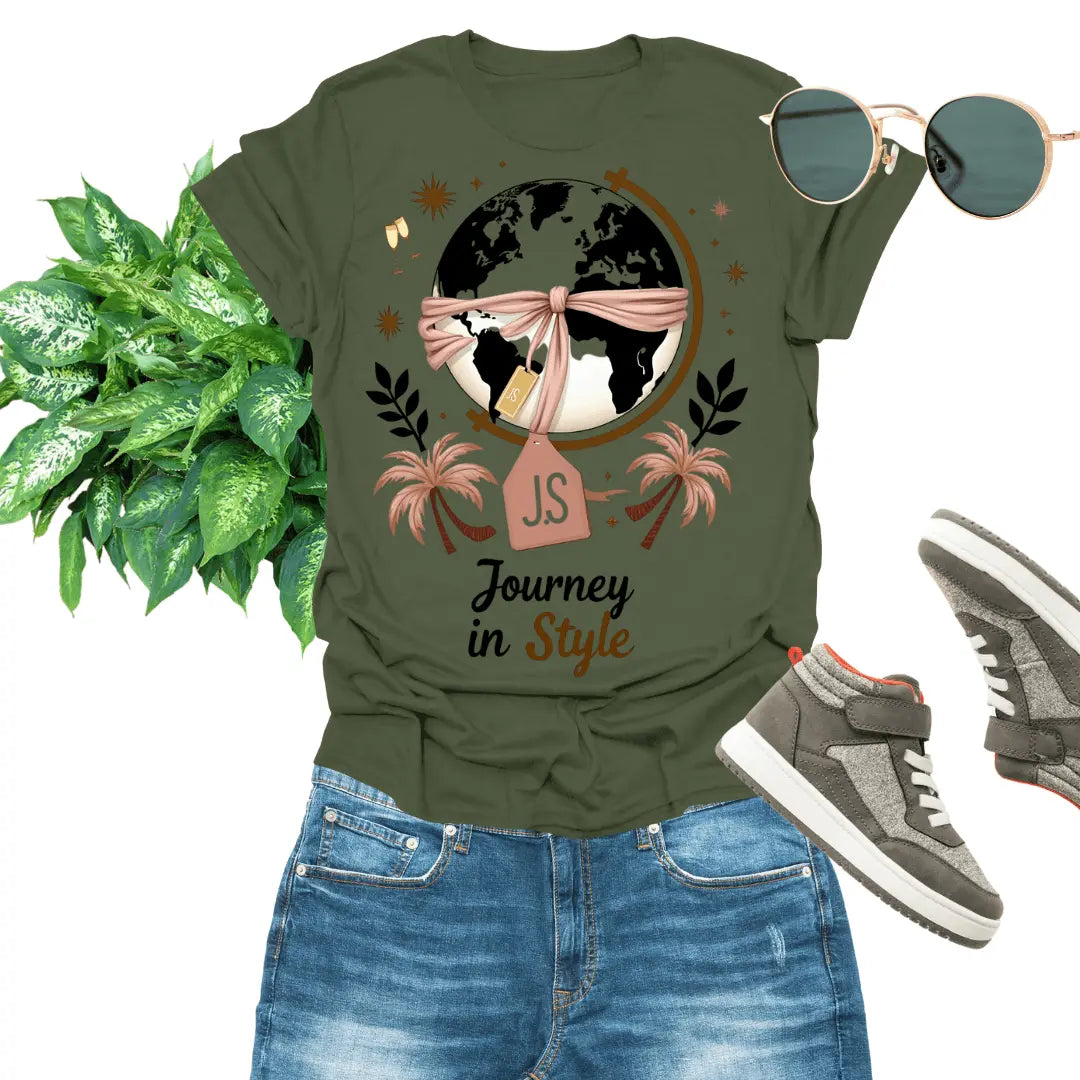 Journey in Style: Unisex Softstyle T-Shirt
