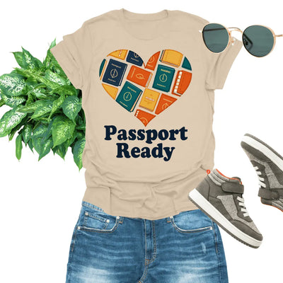Passport Ready: Travel-Ready T-Shirt Passport Ready