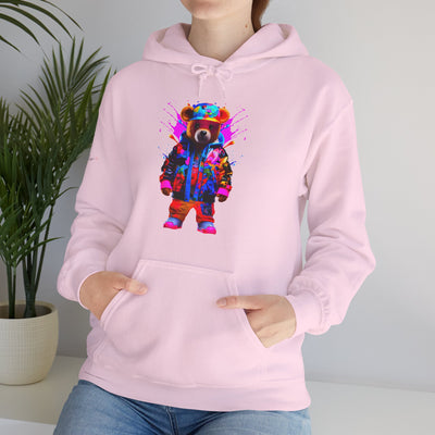 Glowing Hip Hop Bear Pink