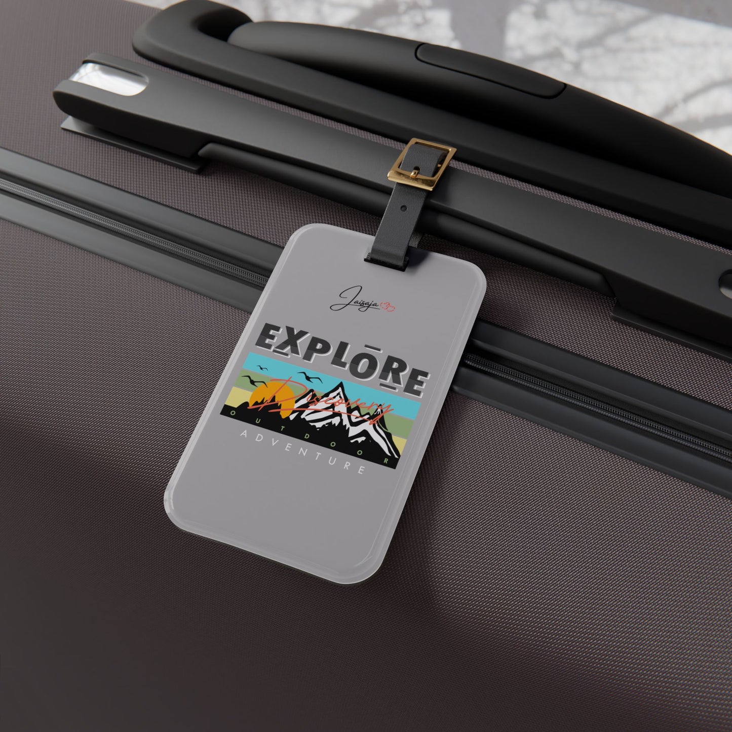 Explore Outdoor Adventure - Luggage Tag