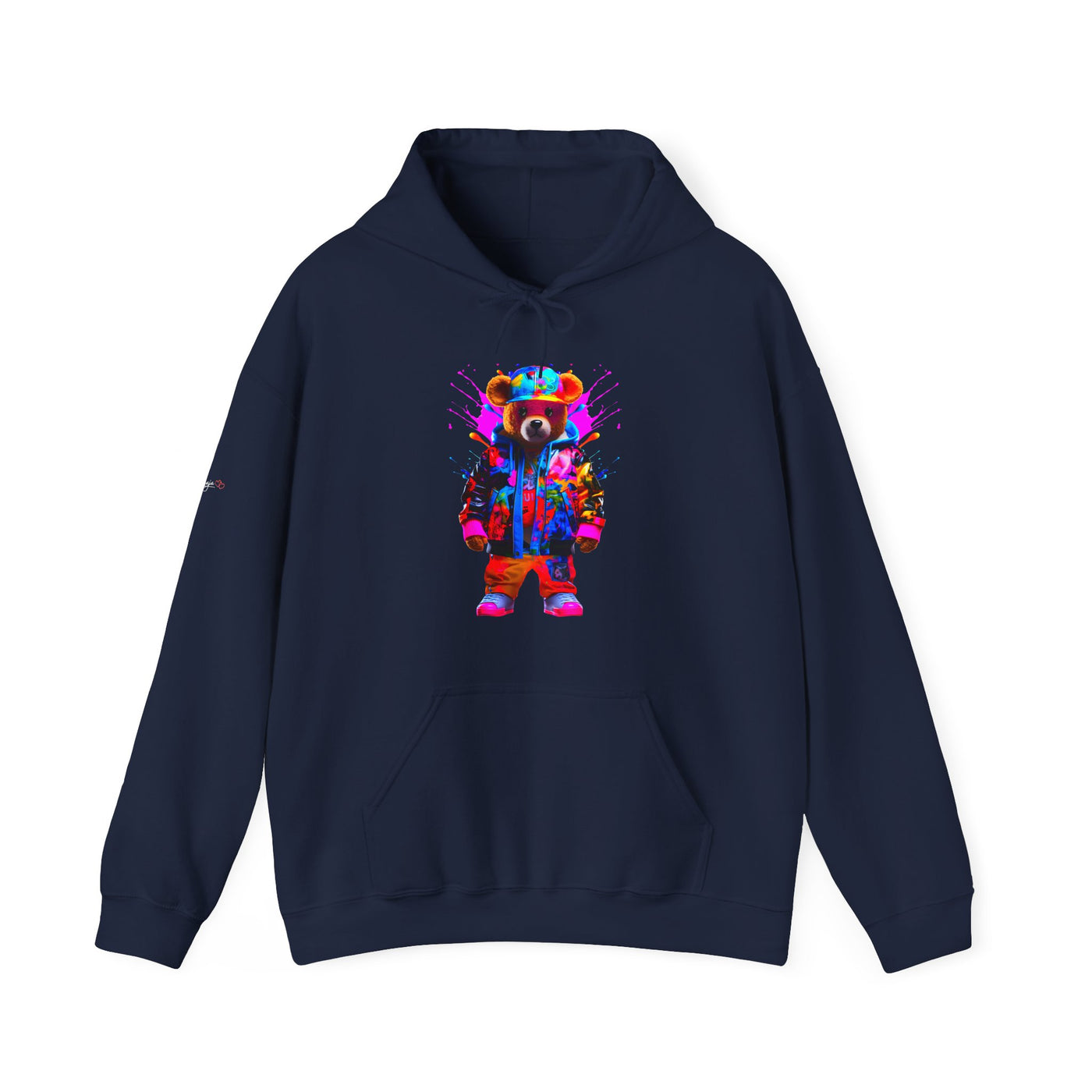 Glowing Hip Hop Bear Navy