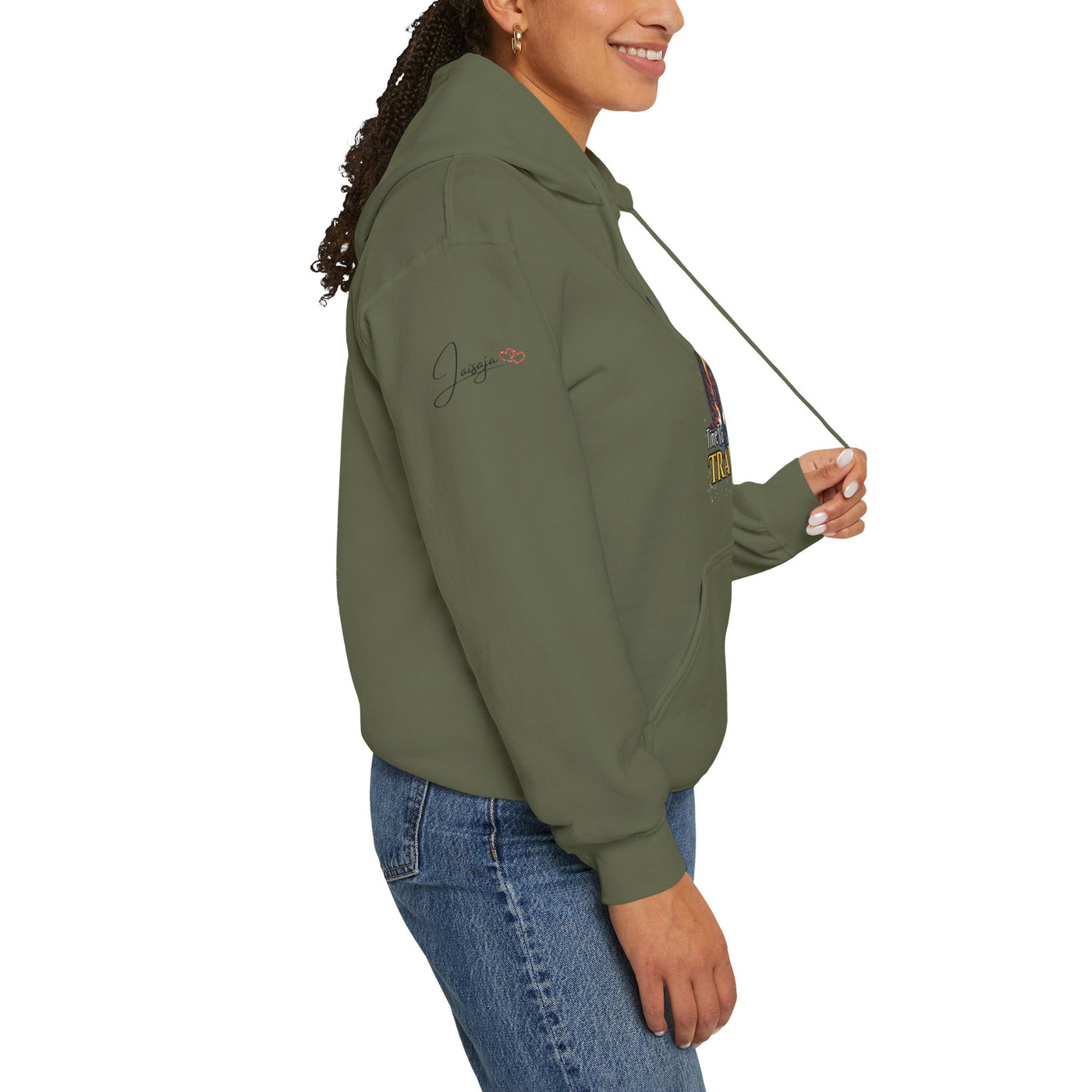 Time To Travel Military Green
