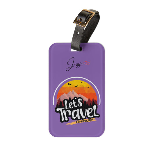 Let's Travel - Luggage Tag