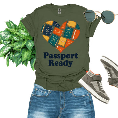 Passport Ready: Travel-Ready T-Shirt Passport Ready