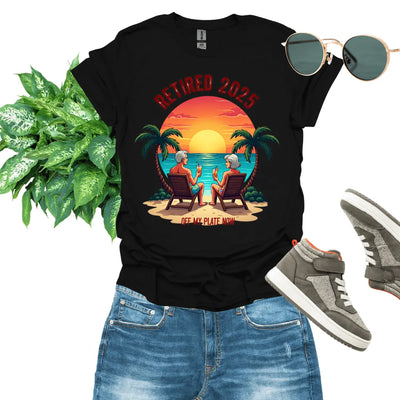 Retired 2025 Unisex Softstyle T-Shirt - Embrace Comfort