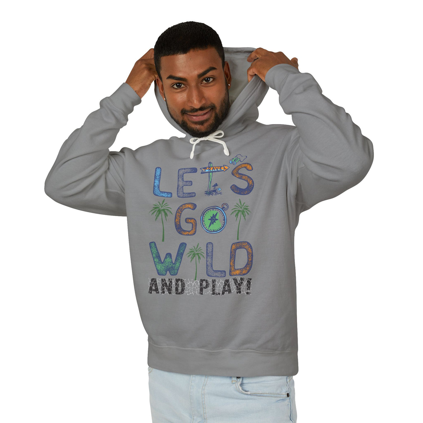 Let's Go Wild and Play! Grey