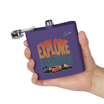 Explore Without Limits - 6 oz Flask