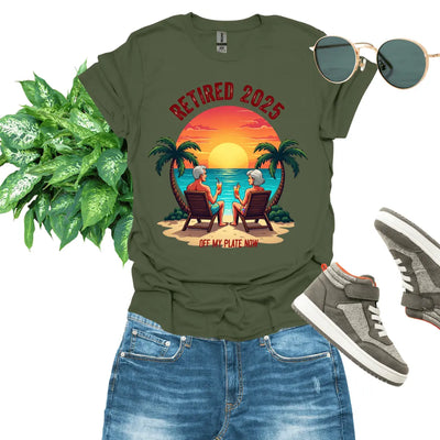 Retired 2025 Unisex Softstyle T-Shirt - Embrace Comfort
