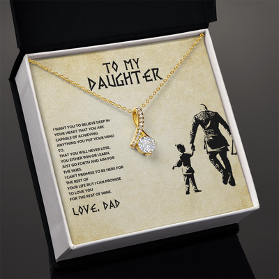 To My Daughter Love Dad
